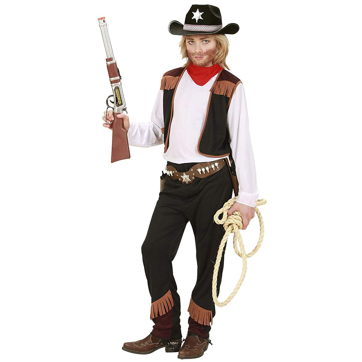 Déguisement cowboy de l'ouest enfant