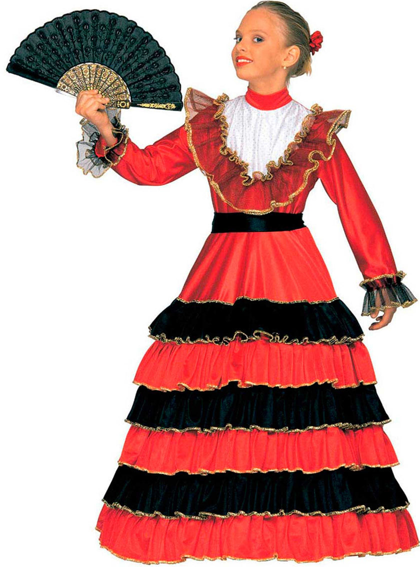 Danseuse espagnole fille