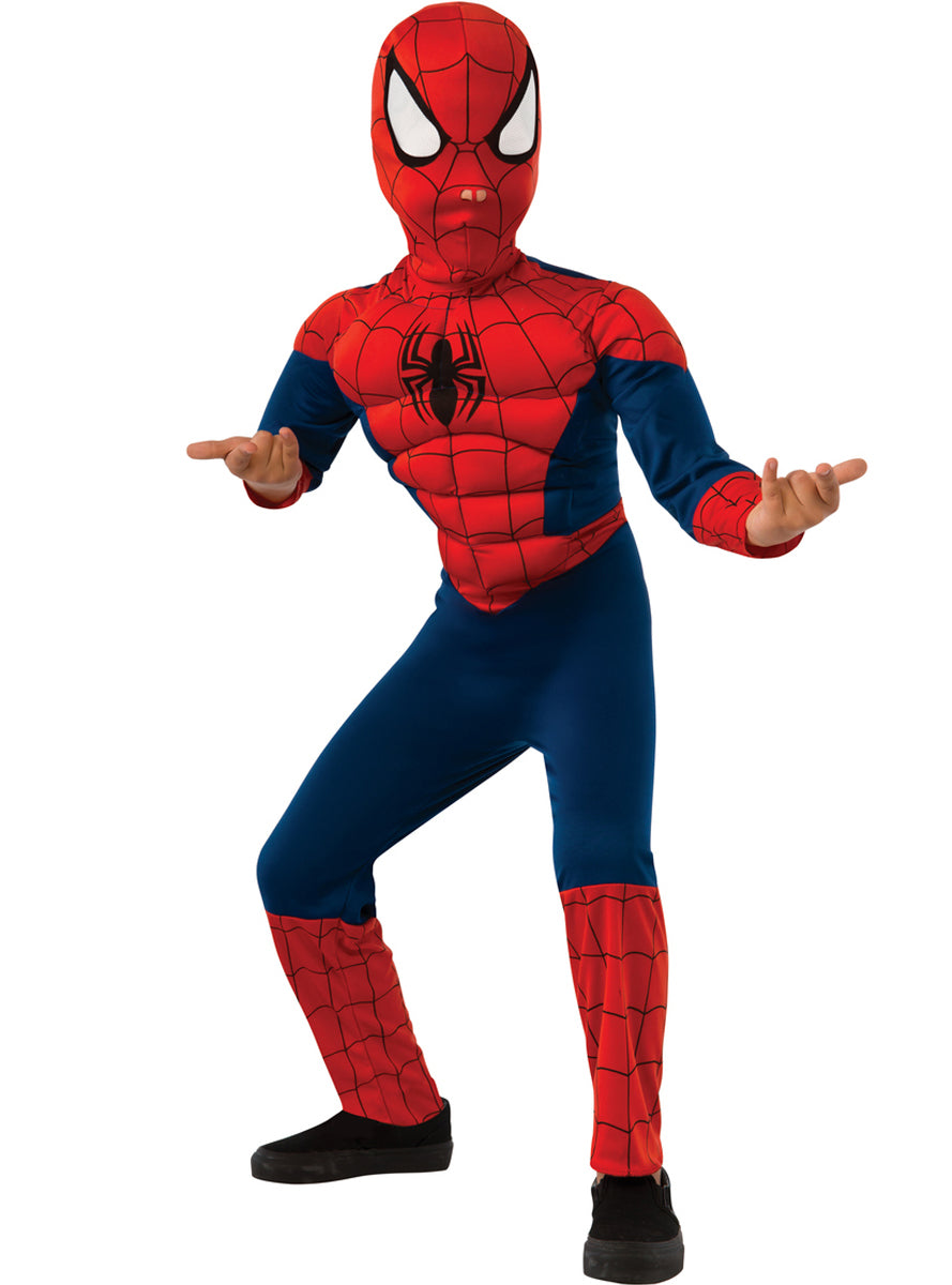 Déguisement Spiderman musclé Premium garçon