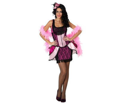robe femme burlesque rose