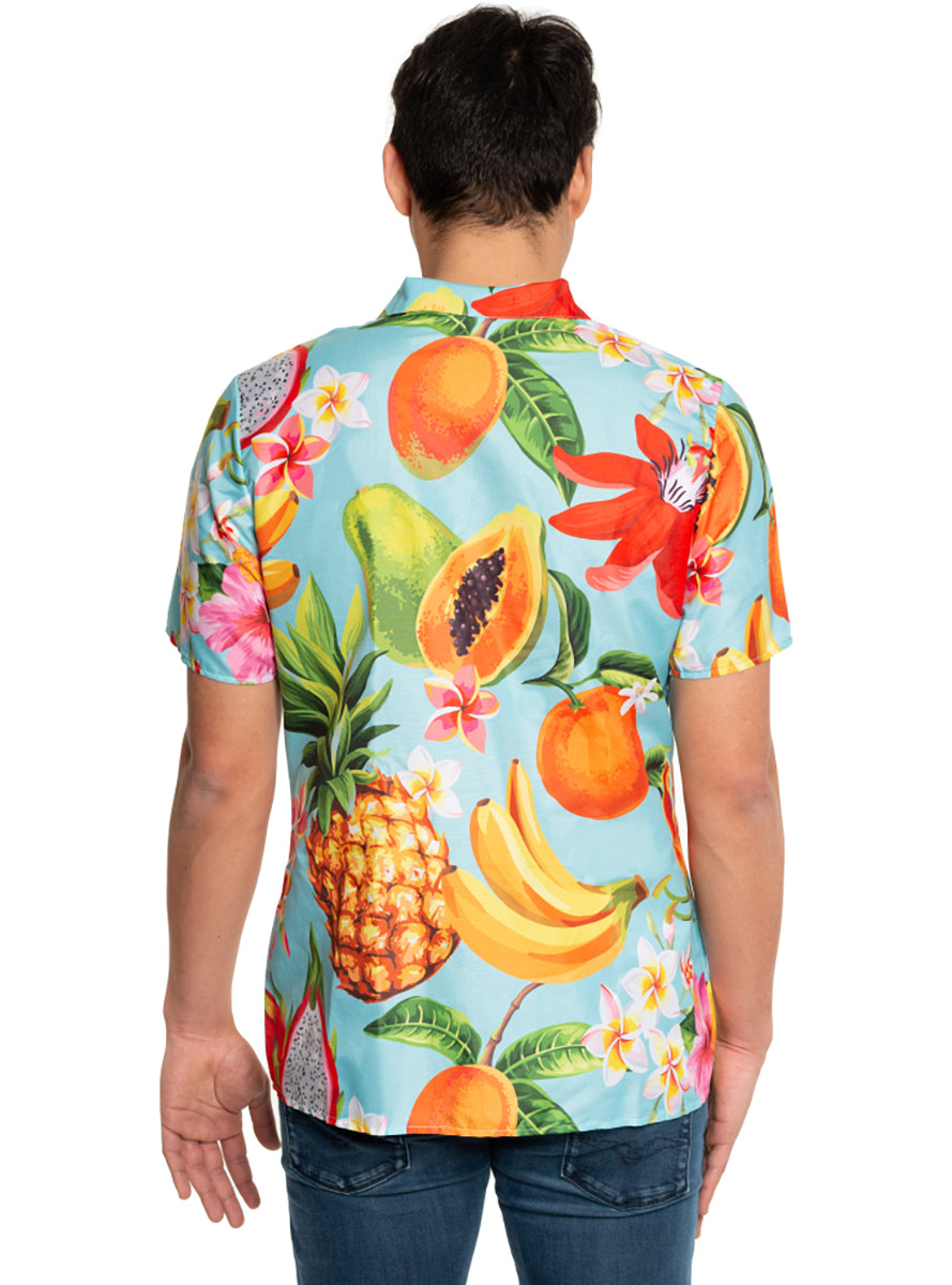 Chemise hawaïenne tropicale homme