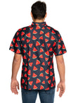 Chemise hawaïenne pastèques homme