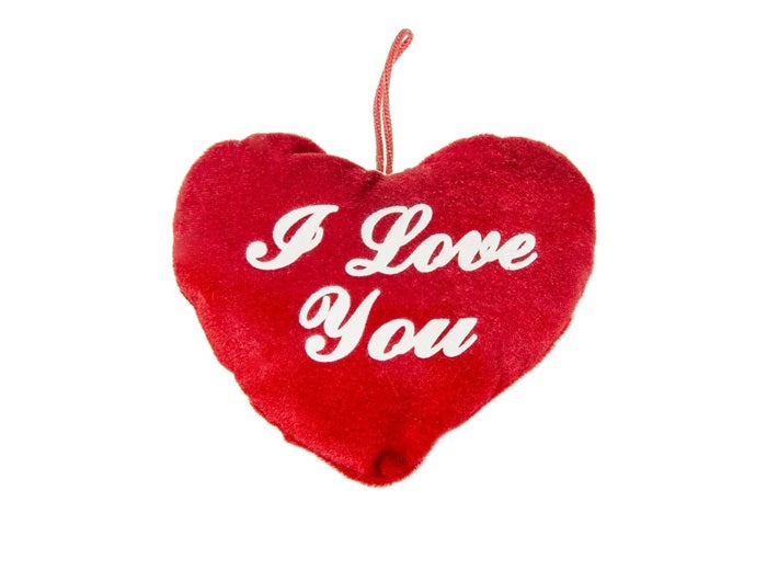 coeur en peluche saint valentin 