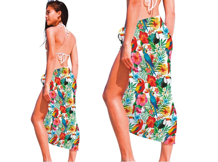 paréo jupe tahiti hawaï exotique adulte 150x100cm