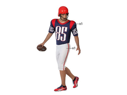 déguisement de football américain 2pcs homme