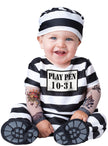 Déguisement de prisonnier pour bébé