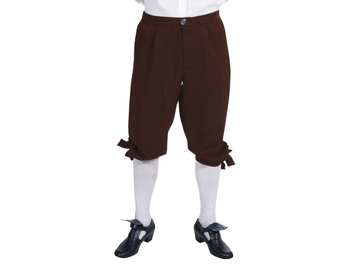pantalon court culotte marquis marron homme