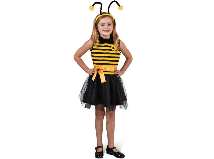 déguisement d'abeille bonnie jaune noir enfant