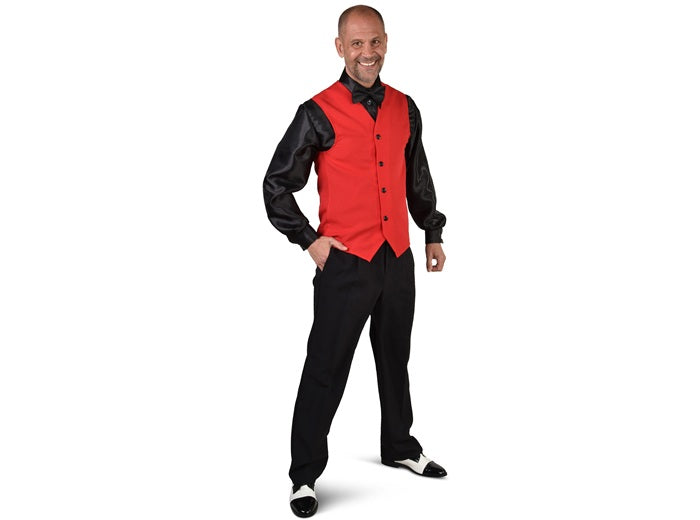 gilet homme rouge