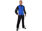 gilet homme bleu