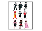 lot de 36 déguisements carnaval pour enfants mix