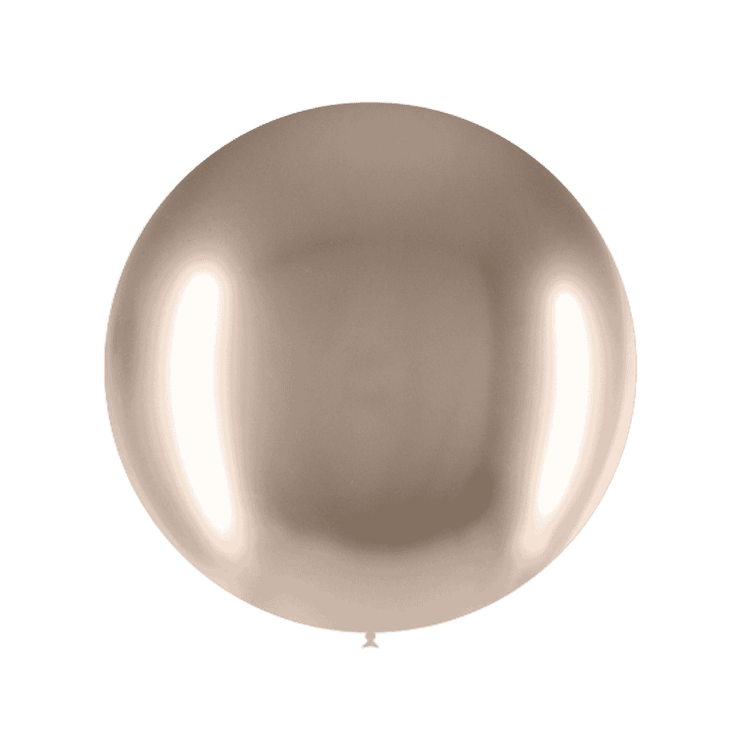 Ballon Latex Beige 2' (60cm) - Balloonia