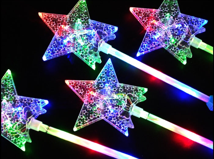 baton lumineux led's multicolores toile mix 43.5cm