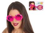 lunettes rondes rétro vintage rose pink adulte