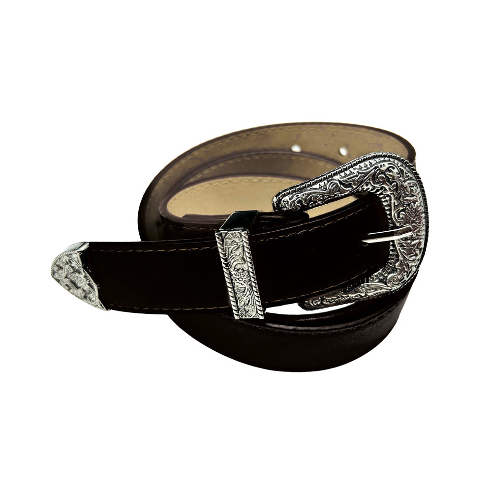 Ceinture cowboy mixte noire 1