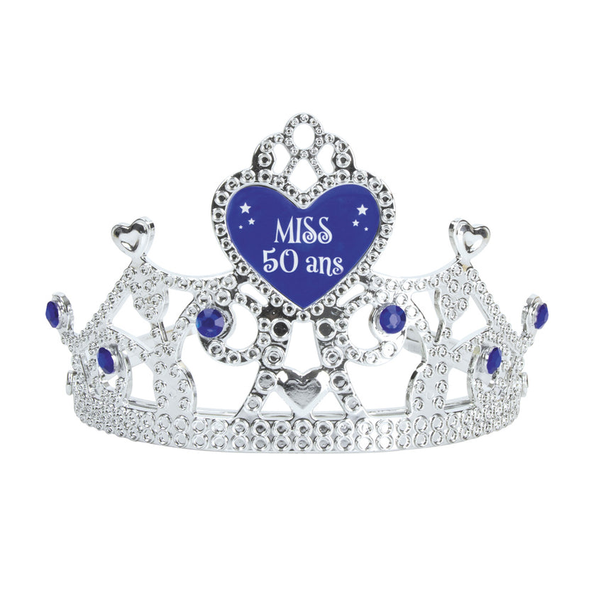 DIADEME MISS 50 ANS