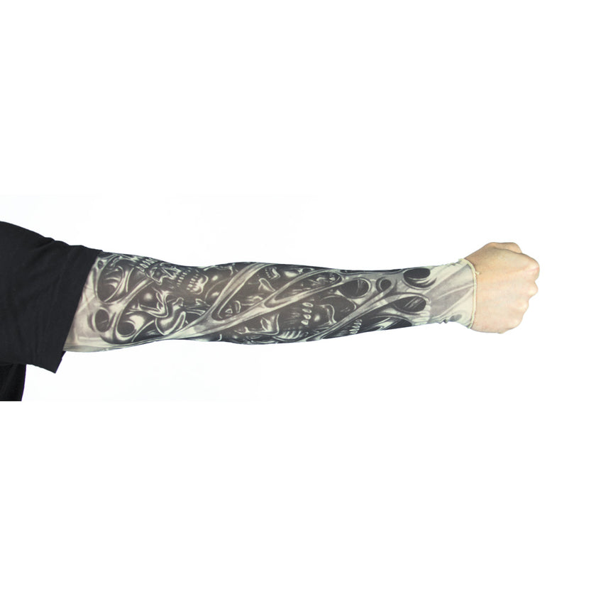 MANCHE TATOUEE SKULL