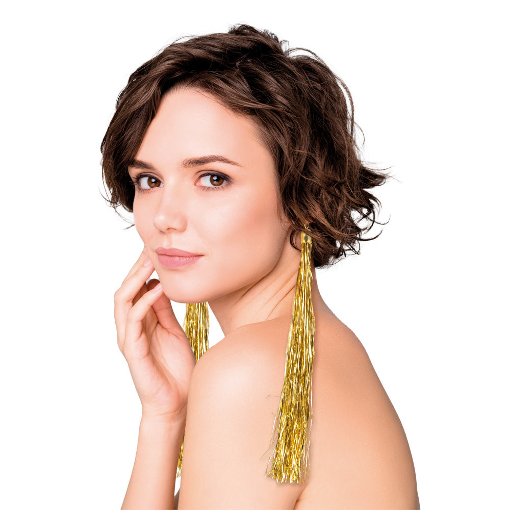 BOUCLES D'OREILLE LAMETTA X2 GOLD