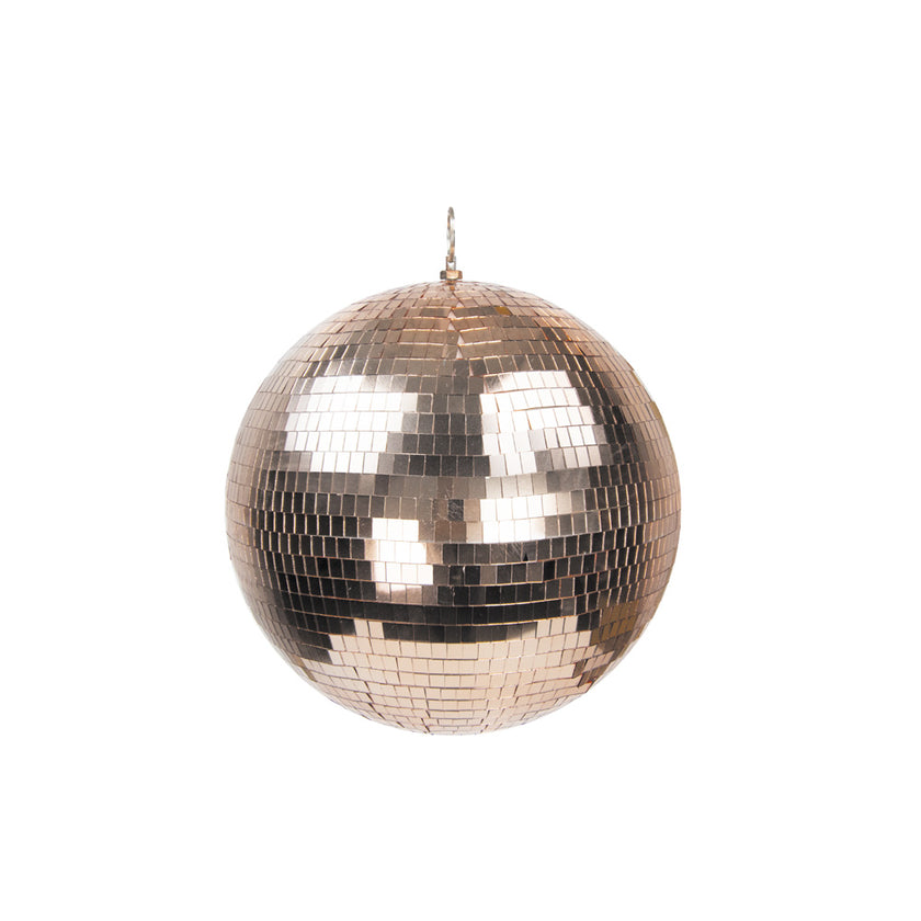 BOULE DISCO ROSE GOLD 20CM