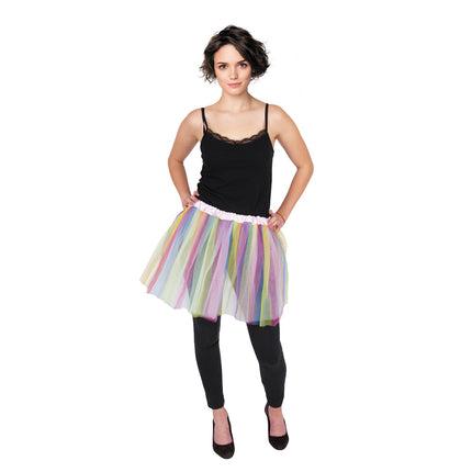 TUTU BALLERINE PASTEL MULTI ADULTE