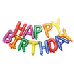 BALLONS MYLAR HAPPY BIRTHDAY MULTI