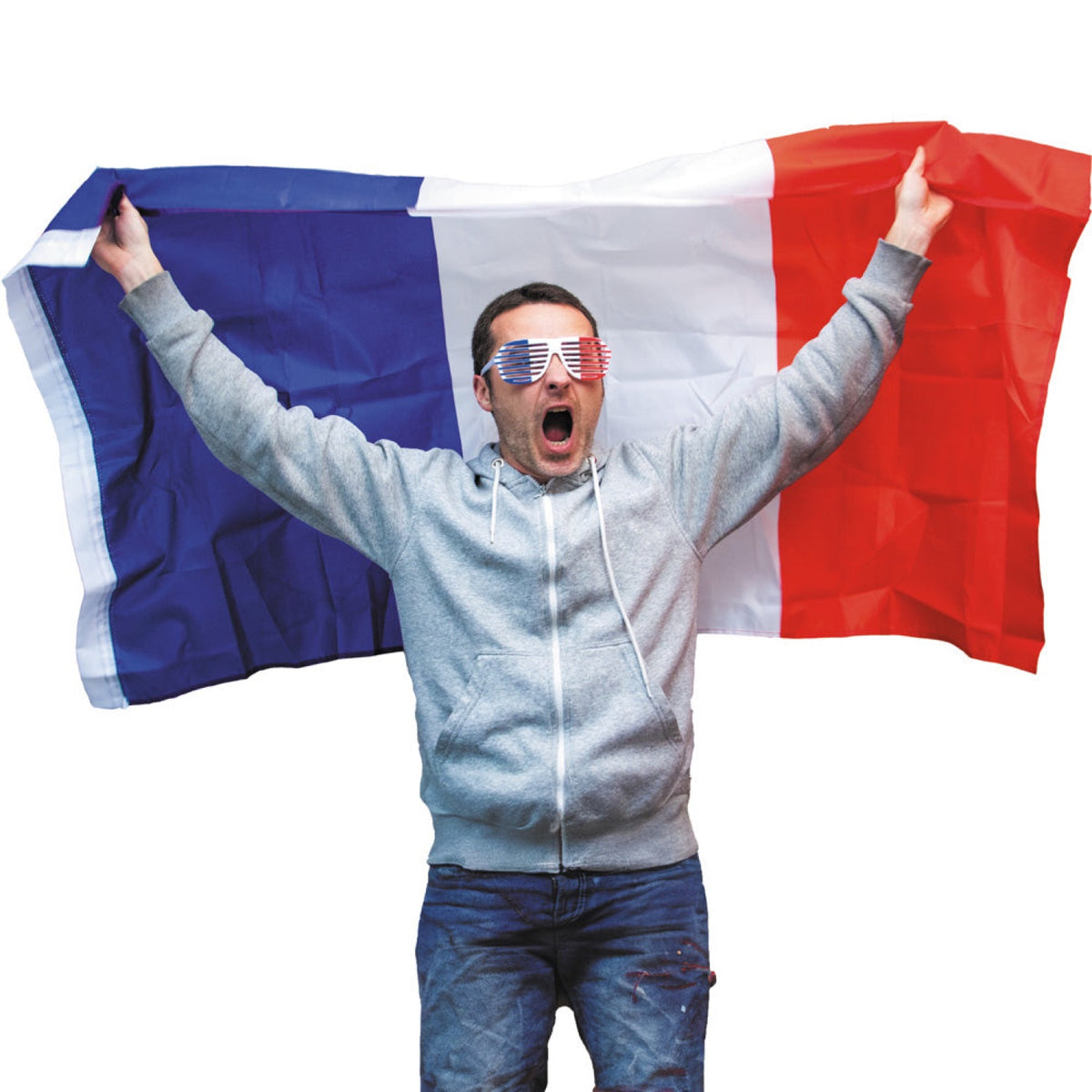 DRAPEAU FRANCE 90x140CM