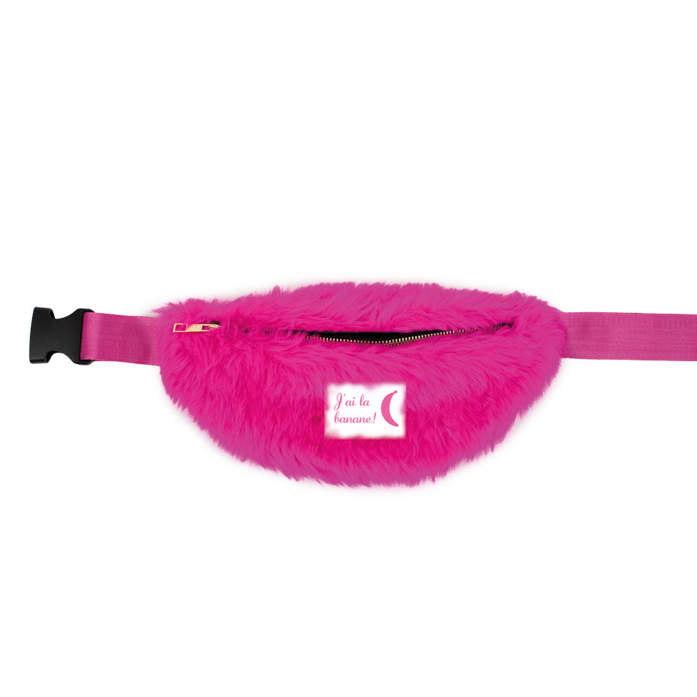 SAC BANANE MOUMOUTE ROSE NEON