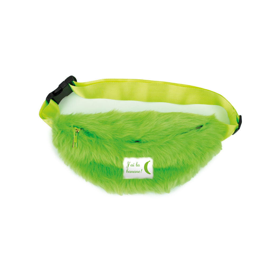 SAC BANANE MOUMOUTE VERT NEON