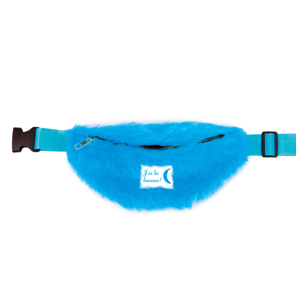 SAC BANANE MOUMOUTE BLEU NEON