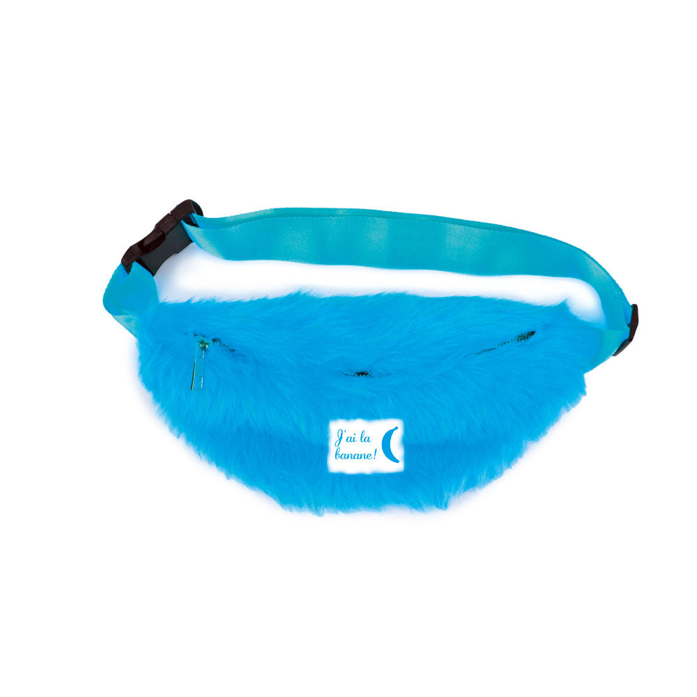 SAC BANANE MOUMOUTE BLEU NEON