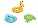 bouée gonflable avec tête animal girafe 50cm
