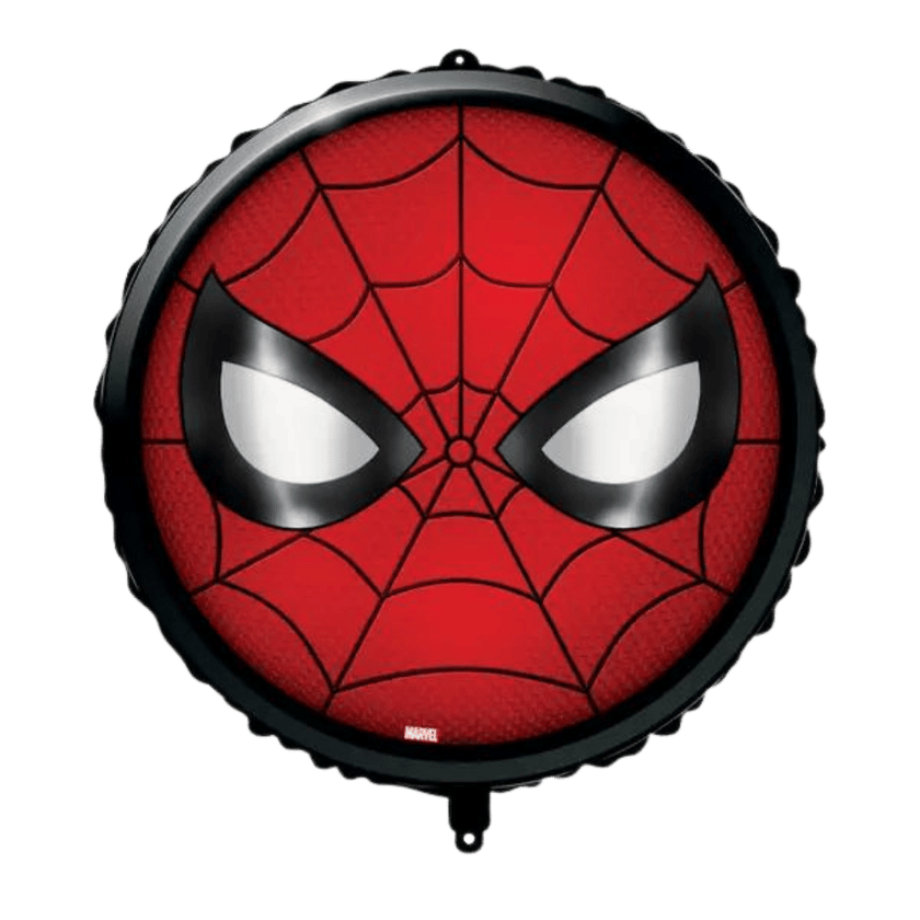 alu rond TETE DE SPIDERMAN 46cm - Licence