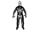 déguisement de squelette homme 4pcs