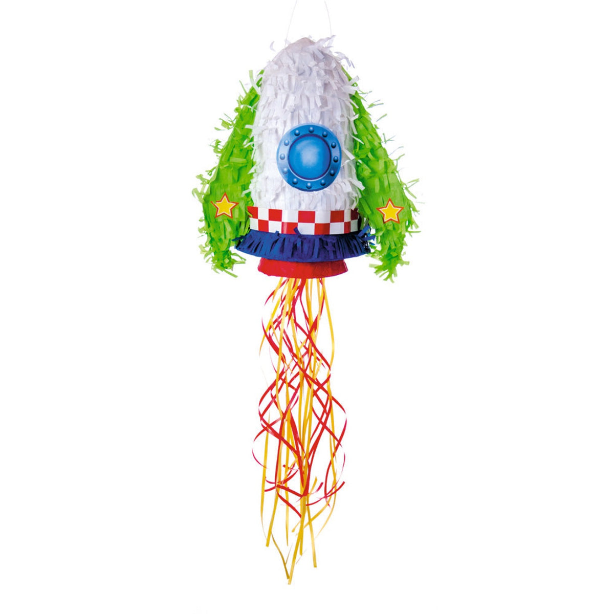 Pinata Fusée Verte Étoilée