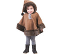 déguisement enfant d'esquimau brun taille unique
