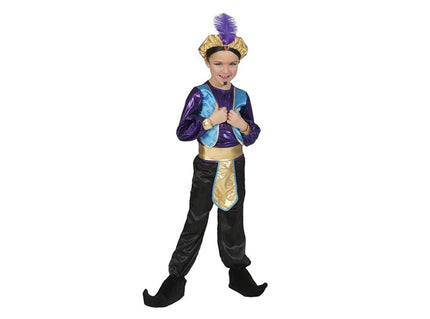 déguisement de sultan bleu enfant