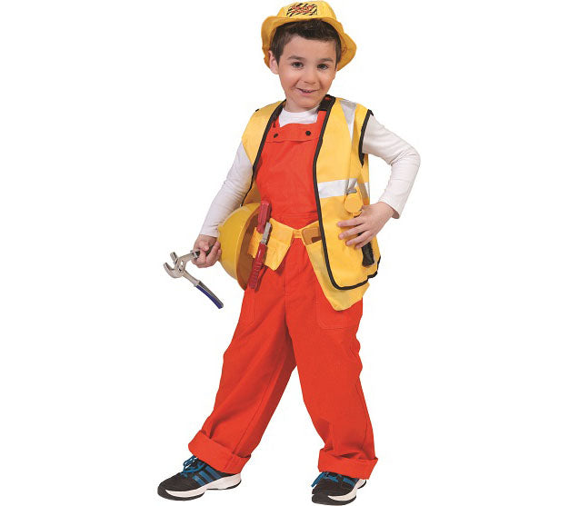 salopette orange enfant