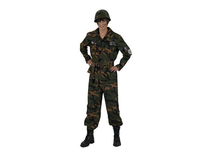déguisement militaire enfant 2pcs