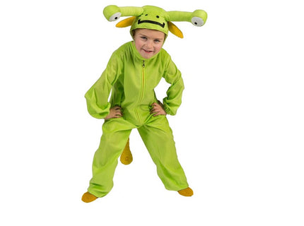 déguisement d'alien vert enfant