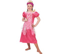 robe de princesse rose avec étoiles fille