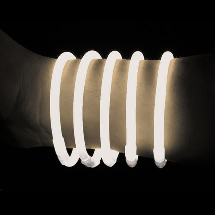 TUBE 100 BRACELETS BLANC