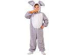 déguisement de lapin gris enfant