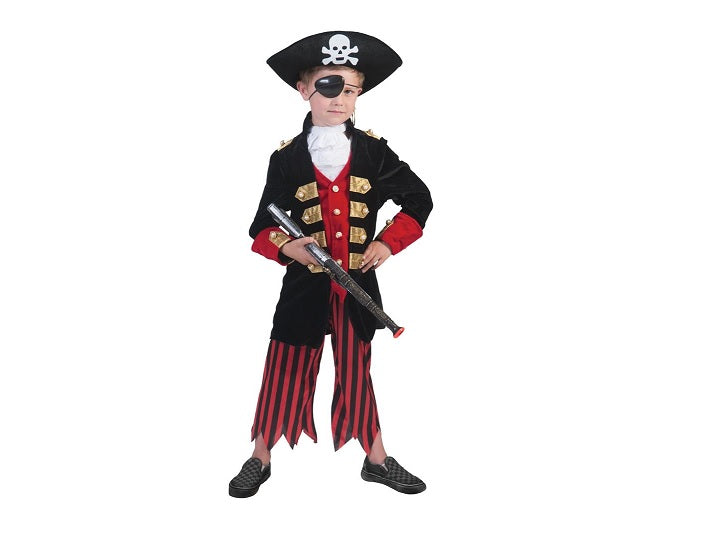 déguisement de pirate david garçon 3pcs