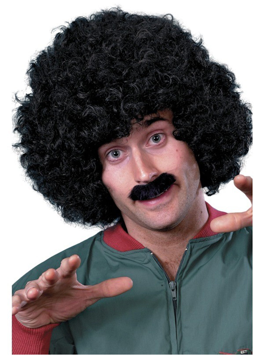Kit afro des années 80 pour homme