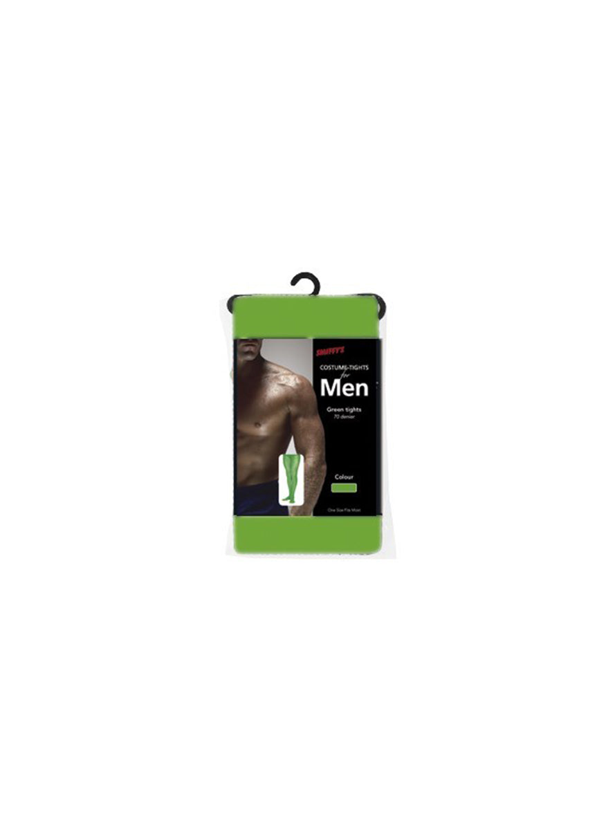 Collants verts pour homme