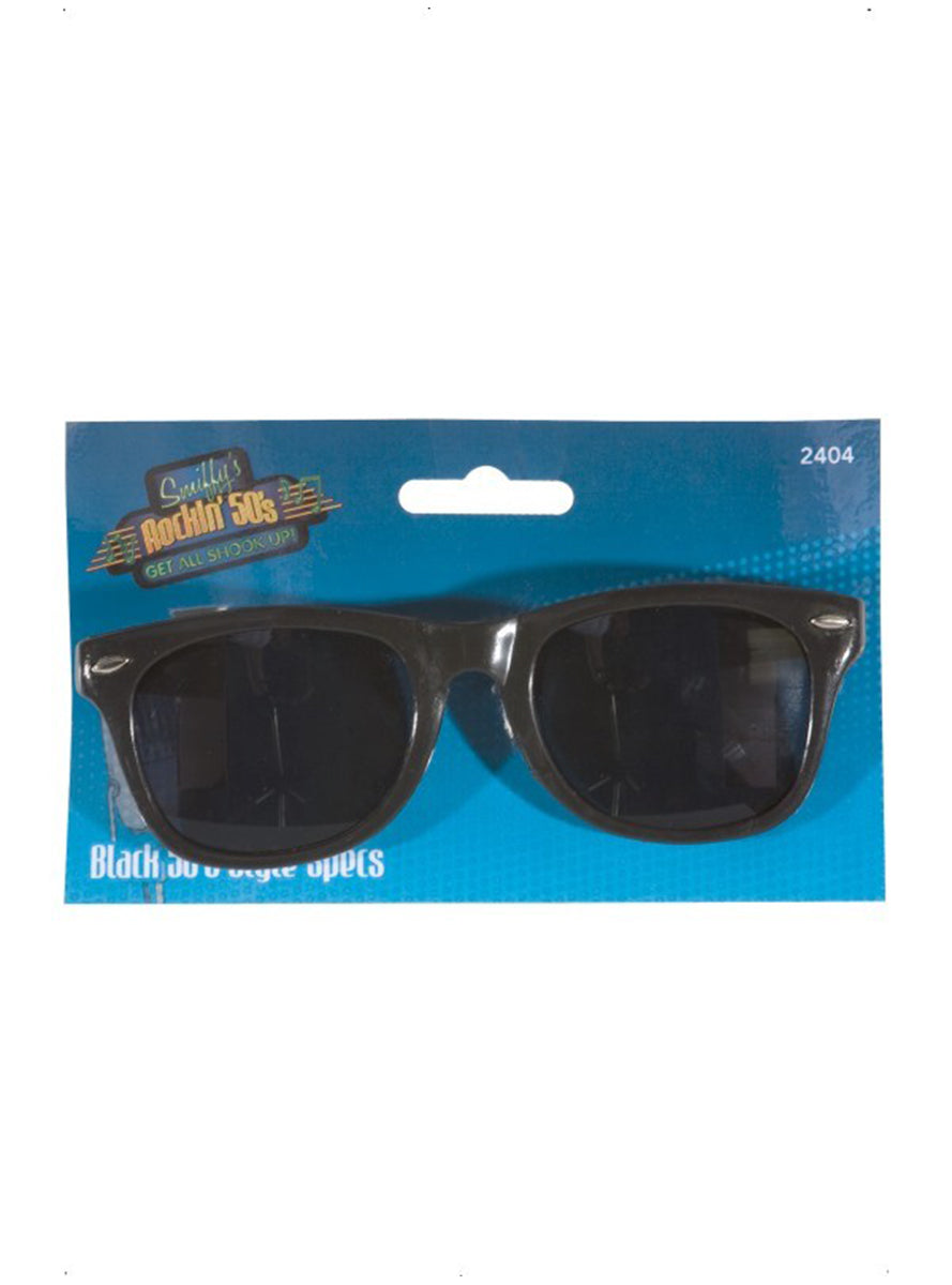 Lunettes années 50 homme