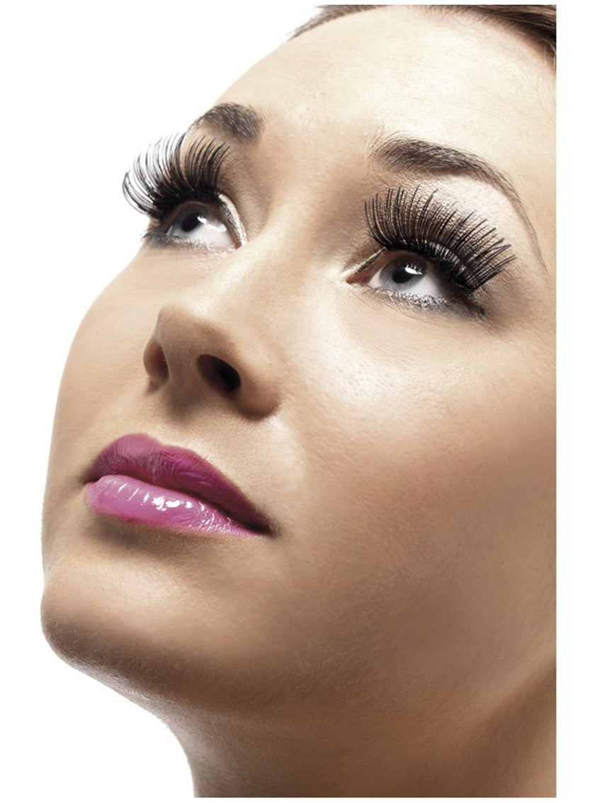 Cils noirs de luxe