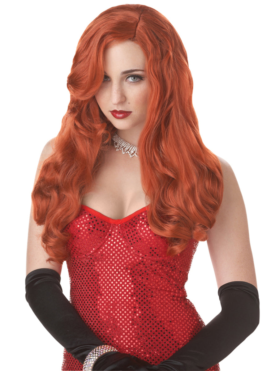 Perruque Rousse sexy femme