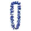 Collier hawaïen bleu adulte