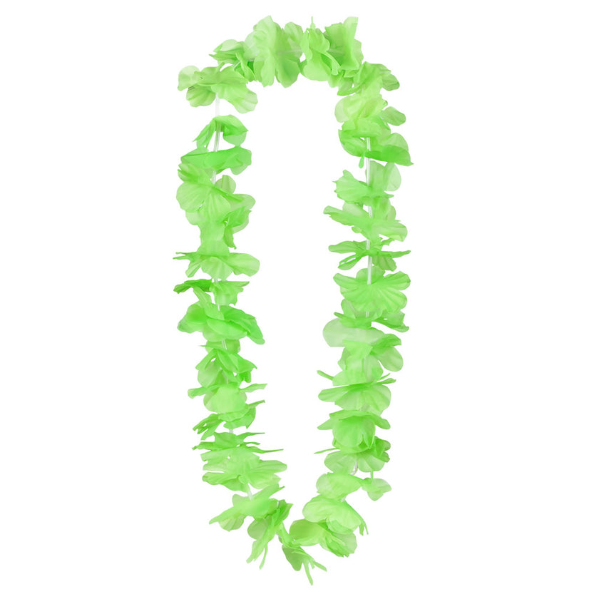 Collier hawaïen vert adulte